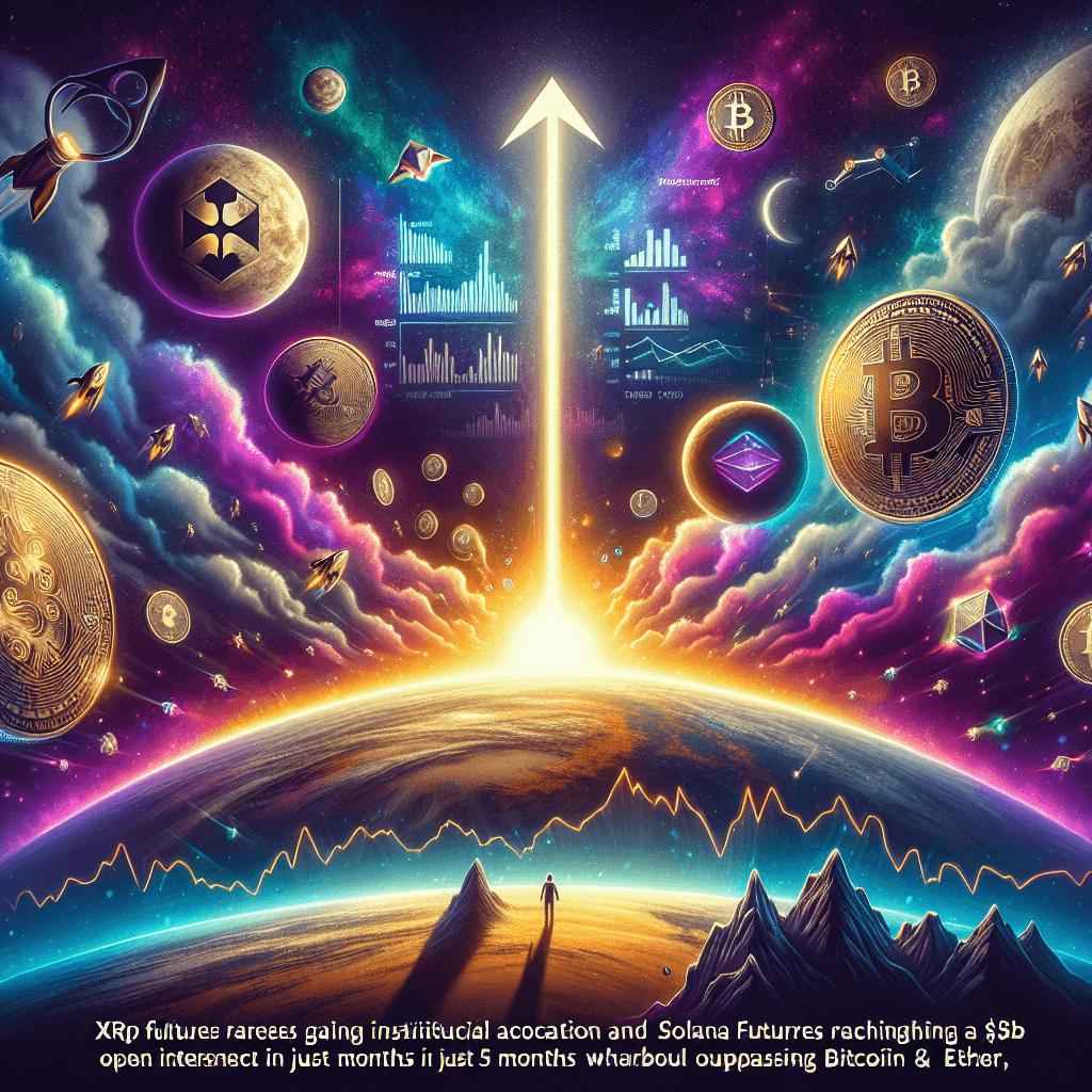 XRP 期貨增加機構使用，而 Solana 期貨增長超過比特幣和以太坊