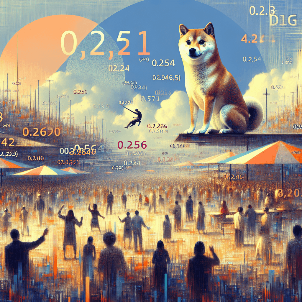 DOGE穩定持續在$0.251之上，交易者預計關鍵突破在$0.264