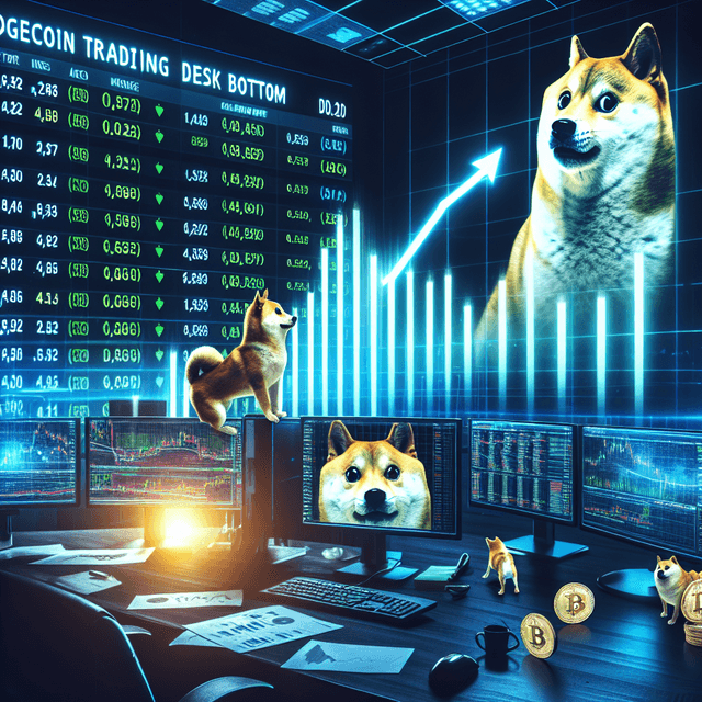 DOGE 交易桌尋求底部；關鍵水平在 $0.214，轉多動能轉移