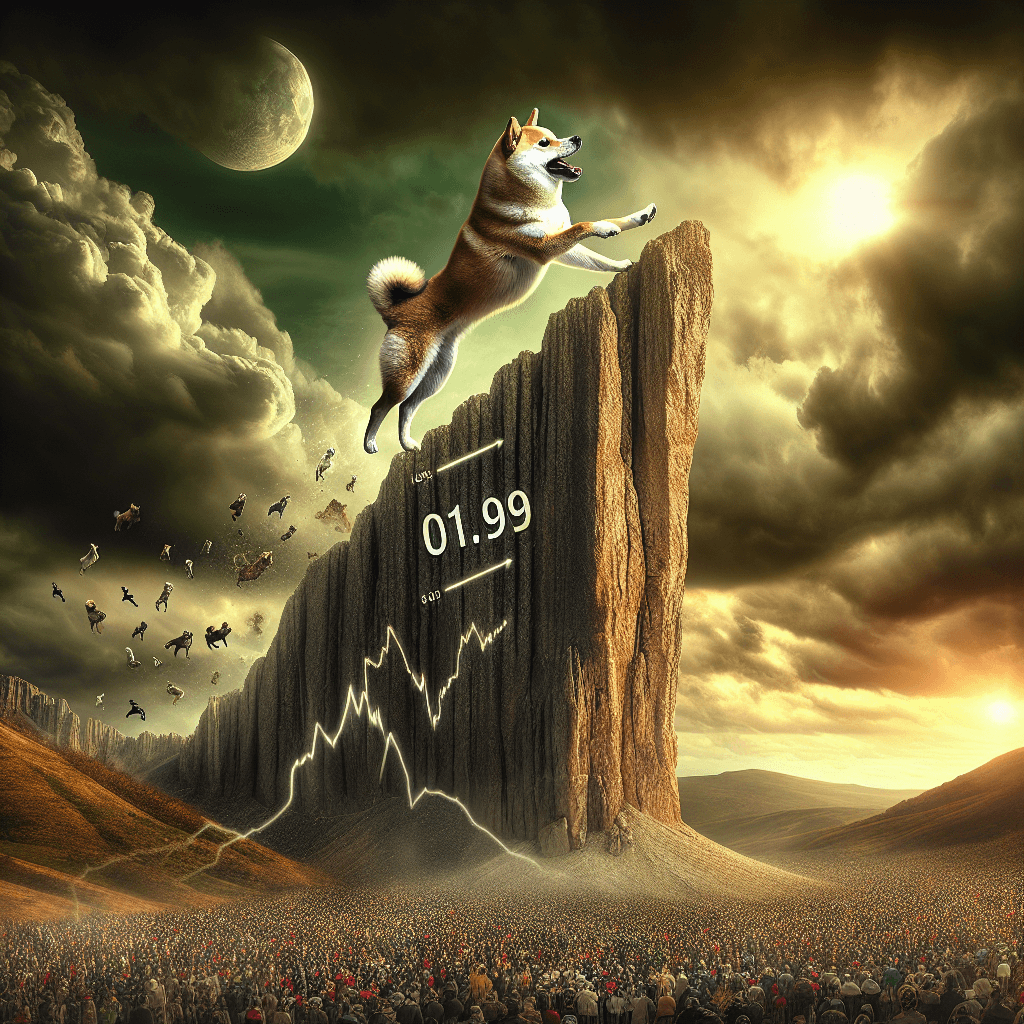 狗狗幣突破阻力位，機構活動助力