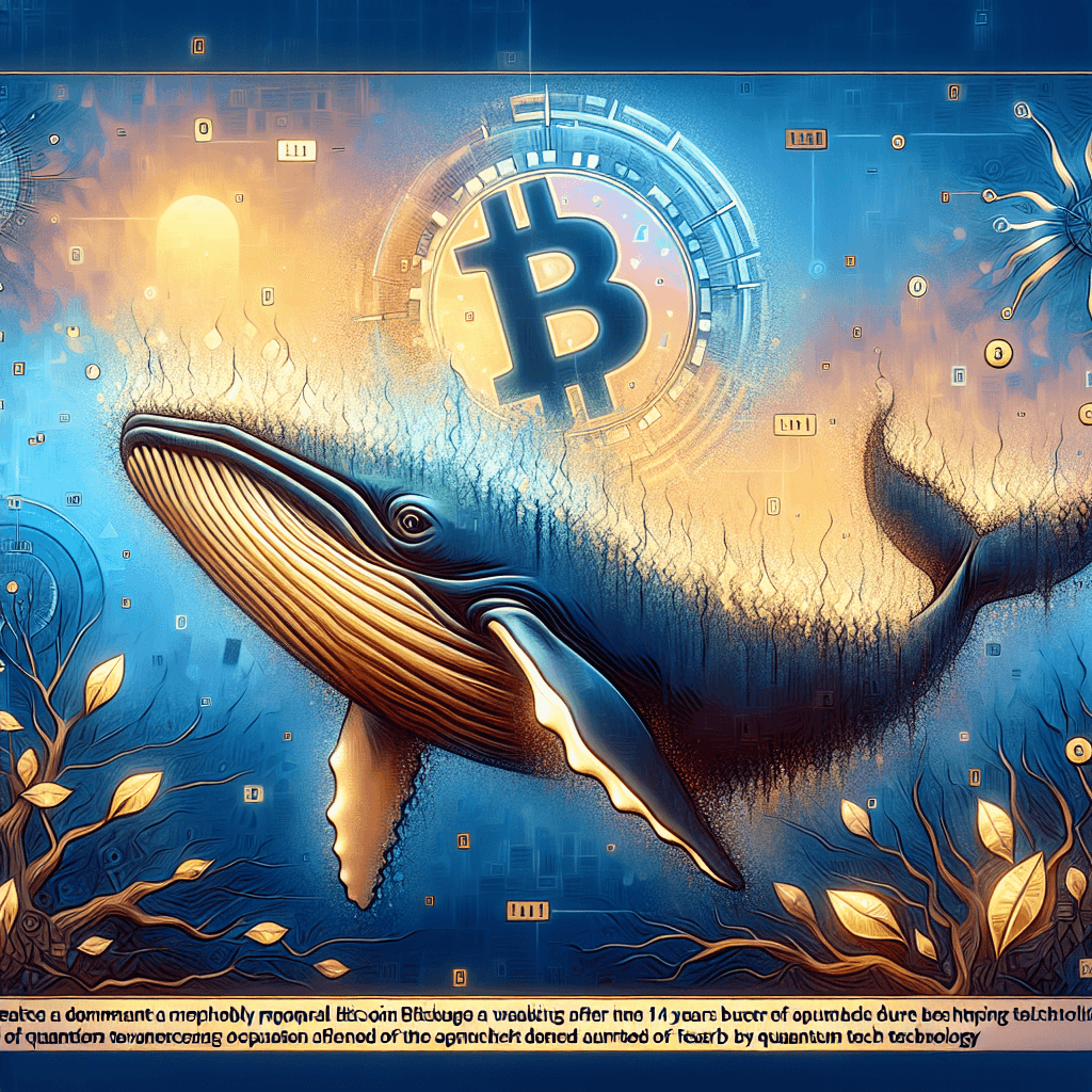 休眠的比特幣錢包因量子安全擔憂在14年後移動了1,660萬美元