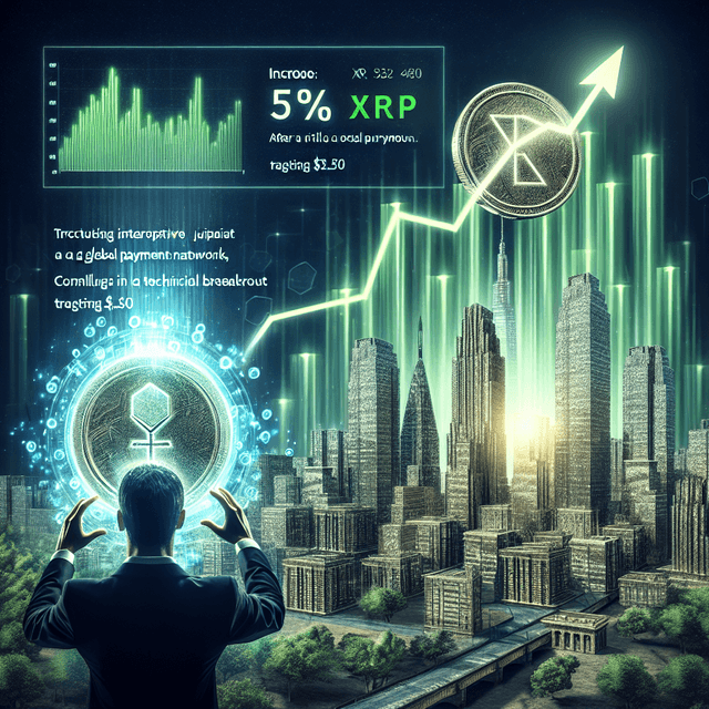 XRP 在 RLUSD 萬事達卡測試後大漲，目標瞄準 2.50 美元
