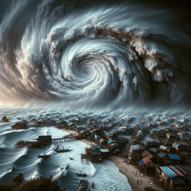 颱風海鷗在菲律賓致命後襲擊越南