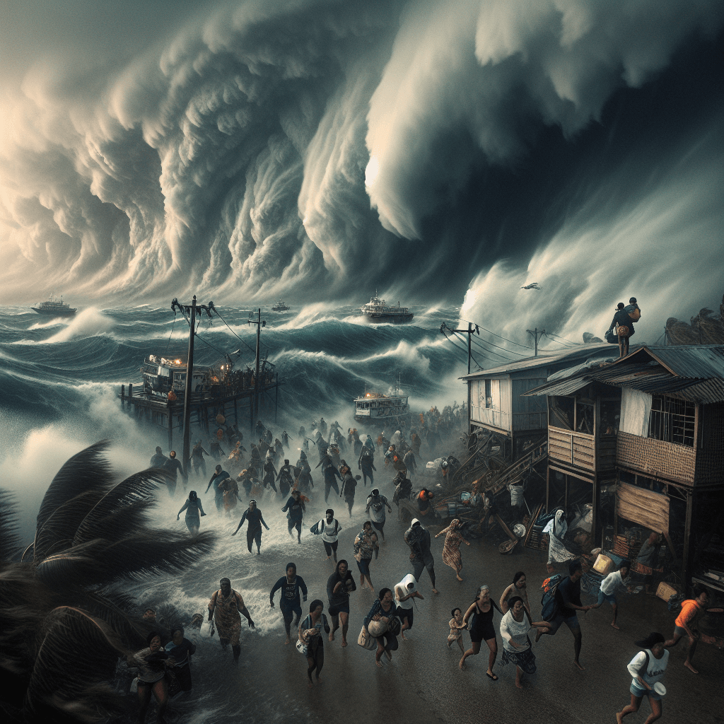 鳳凰颱風襲擊菲律賓：在超級颱風威脅下的大規模撤離