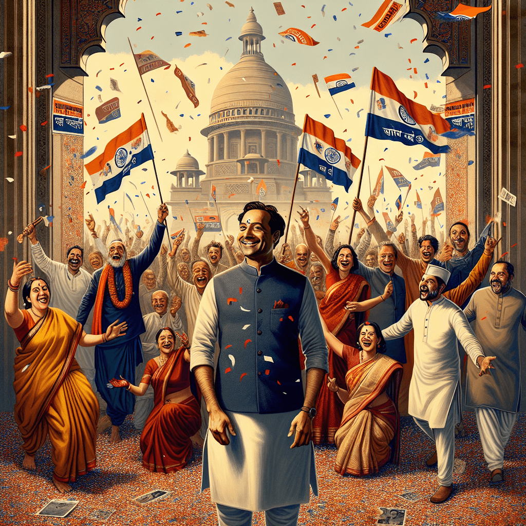 印度人民黨（BJP）在比哈爾選舉中聯盟大勝
