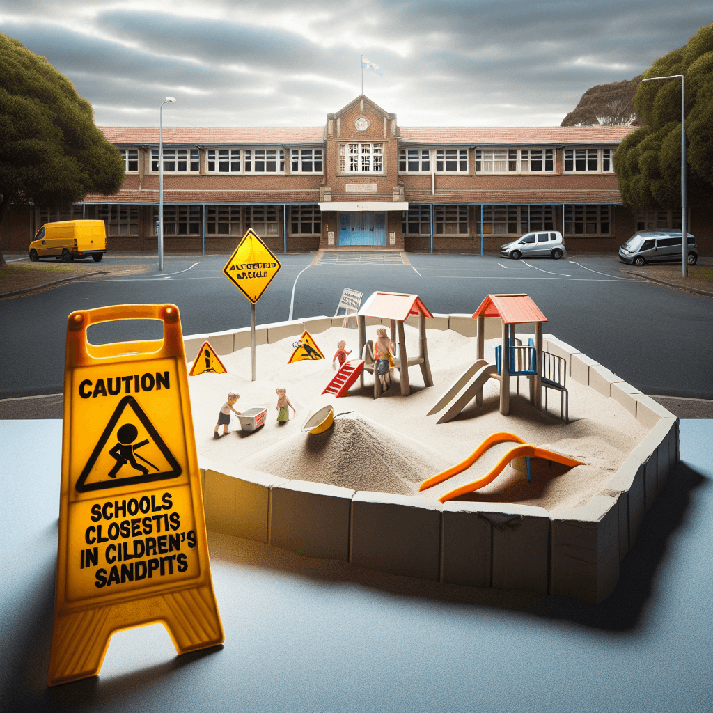 因操場沙中的石棉問題，澳大利亞教育設施關閉