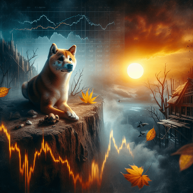 狗狗幣面臨多重支撐失敗的看跌調整