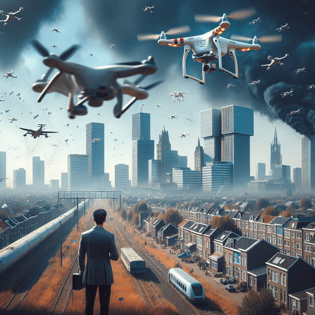 無人機目擊擾亂愛因霍溫空中交通：最新的安全關切