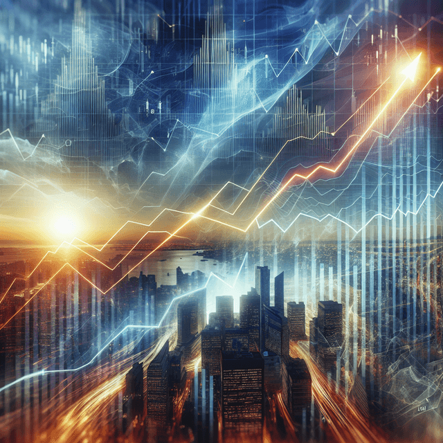 股市大漲，A股強勢攀升