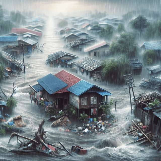 斯里蘭卡慘遭洪水侵襲，暴雨導致超過56人死亡