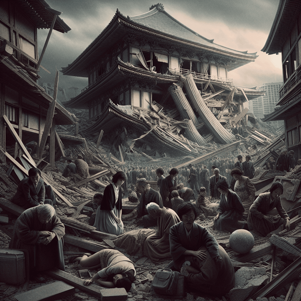 強震襲擊日本東北地區