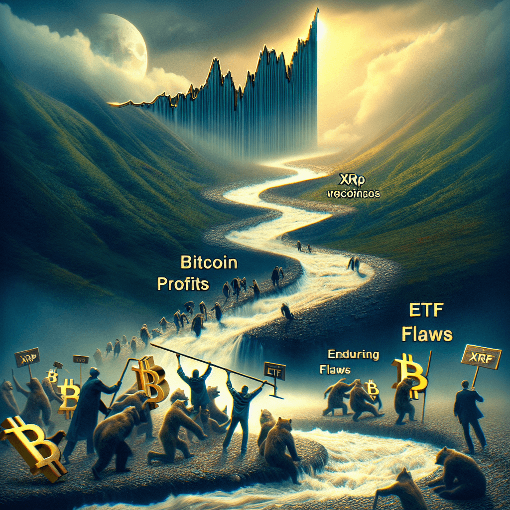 XRP 在比特幣獲利回吐之際下跌，儘管 ETF 資金流入強勁