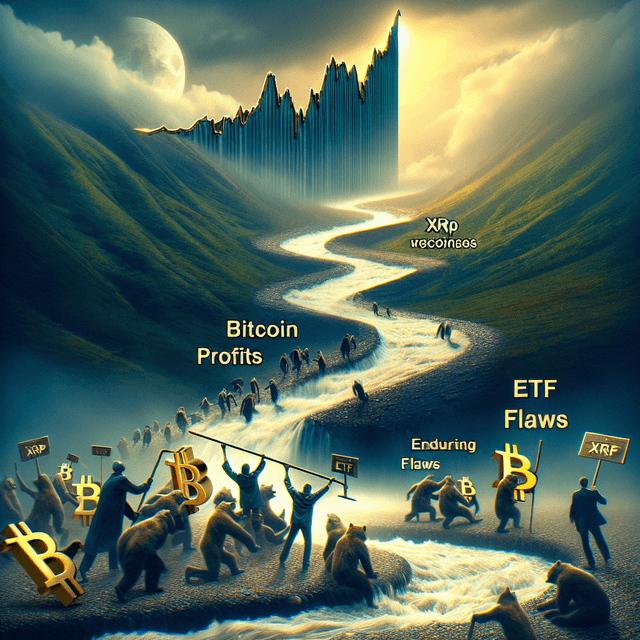 XRP 在比特幣獲利回吐之際下跌，儘管 ETF 資金流入強勁