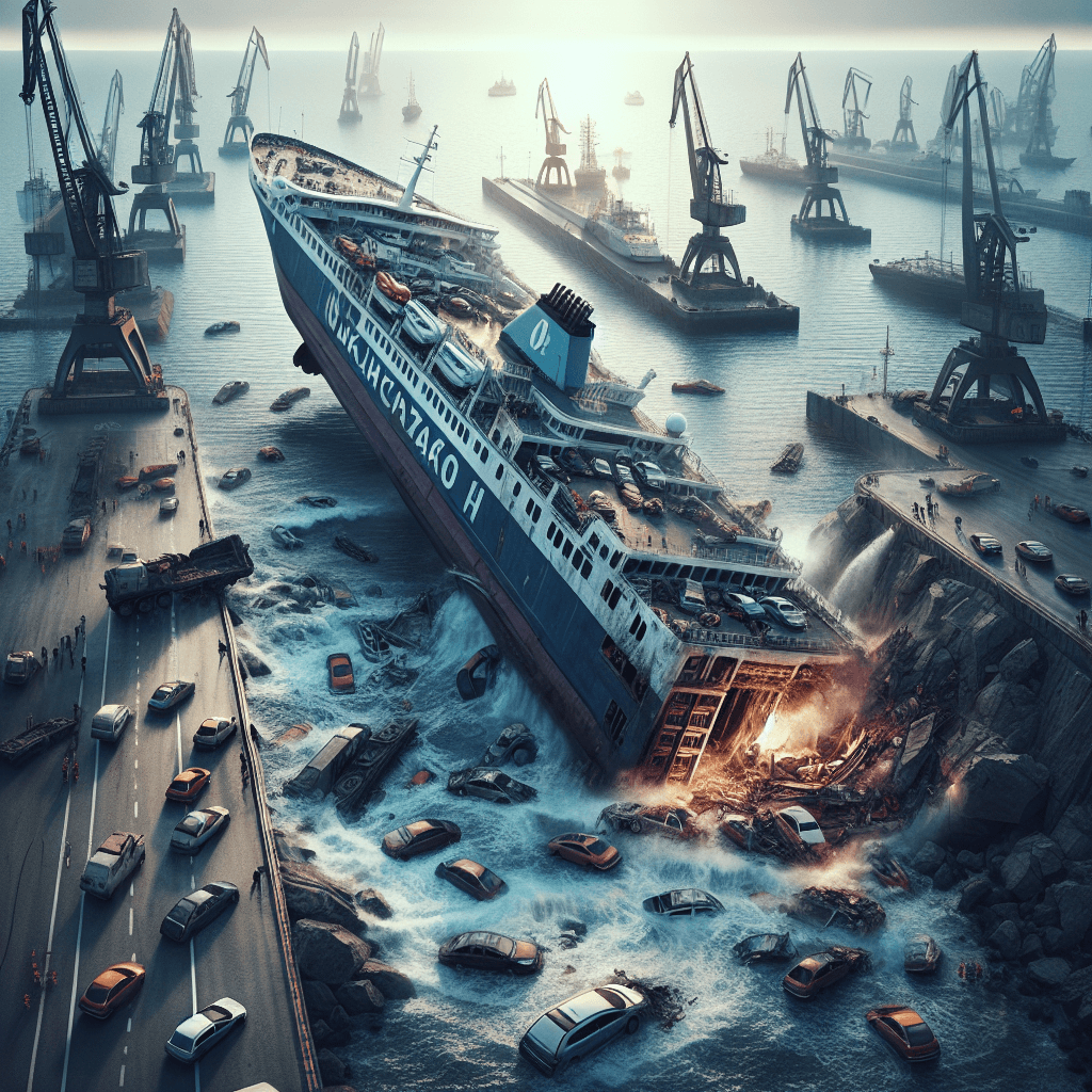 土耳其渡輪因烏克蘭港口襲擊起火