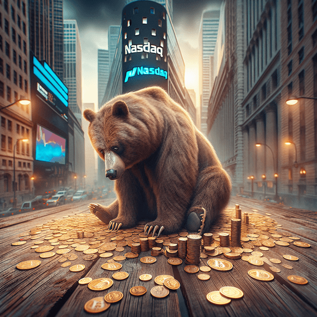 加密貨幣市場下跌加劇，主要幣種跌破關鍵均線；納斯達克保持強勢