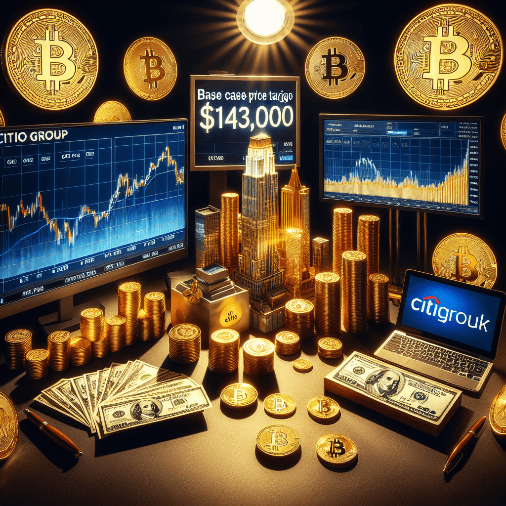 花旗集團將比特幣的“基準價格”設為 141,000 美元