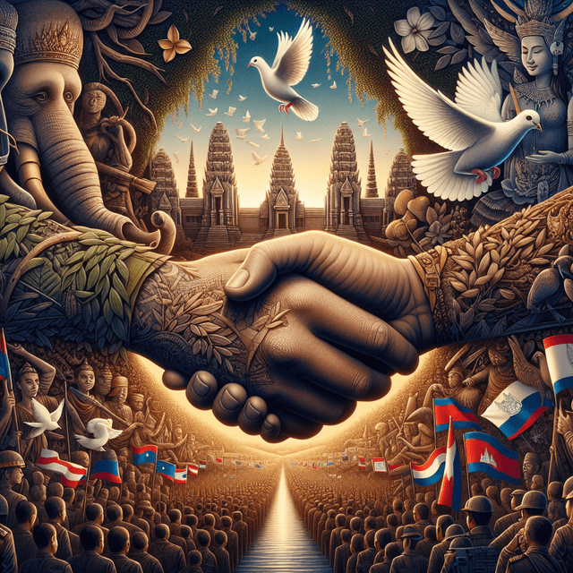 泰國和柬埔寨在激烈的邊界衝突後達成停火協議