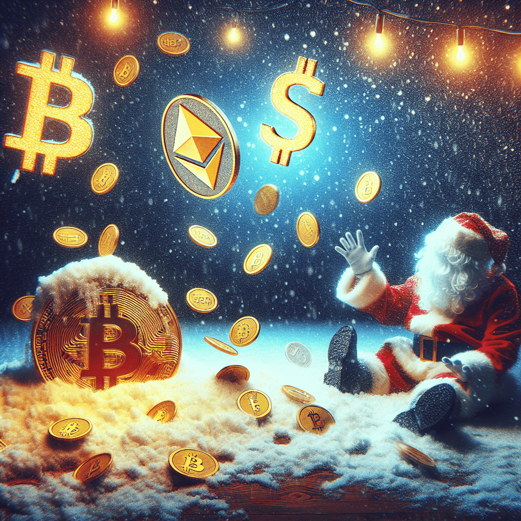 加密貨幣下滑：比特幣和以太幣在「聖誕行情」消失後下跌超過22%