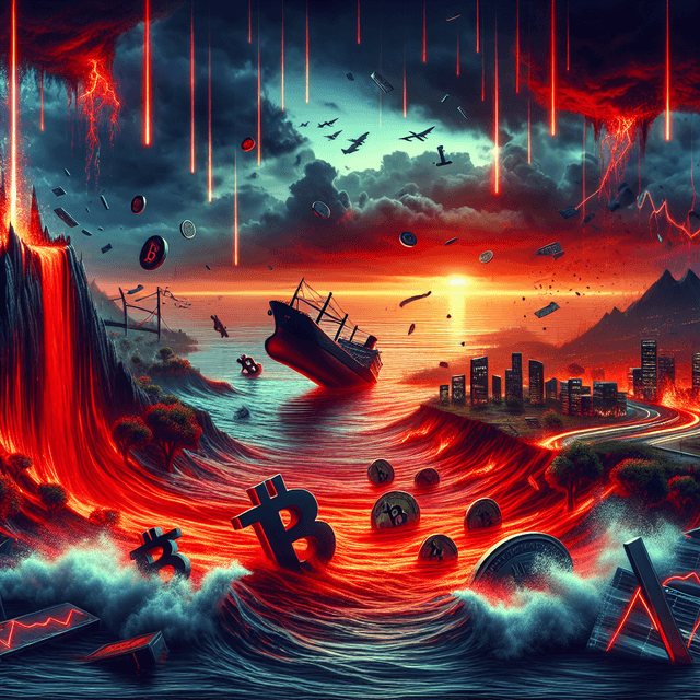 加密貨幣在市場壓力中期末希望化為泡影