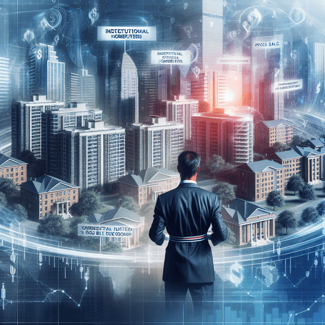 特朗普在房屋可負擔性辯論中瞄準機構投資者