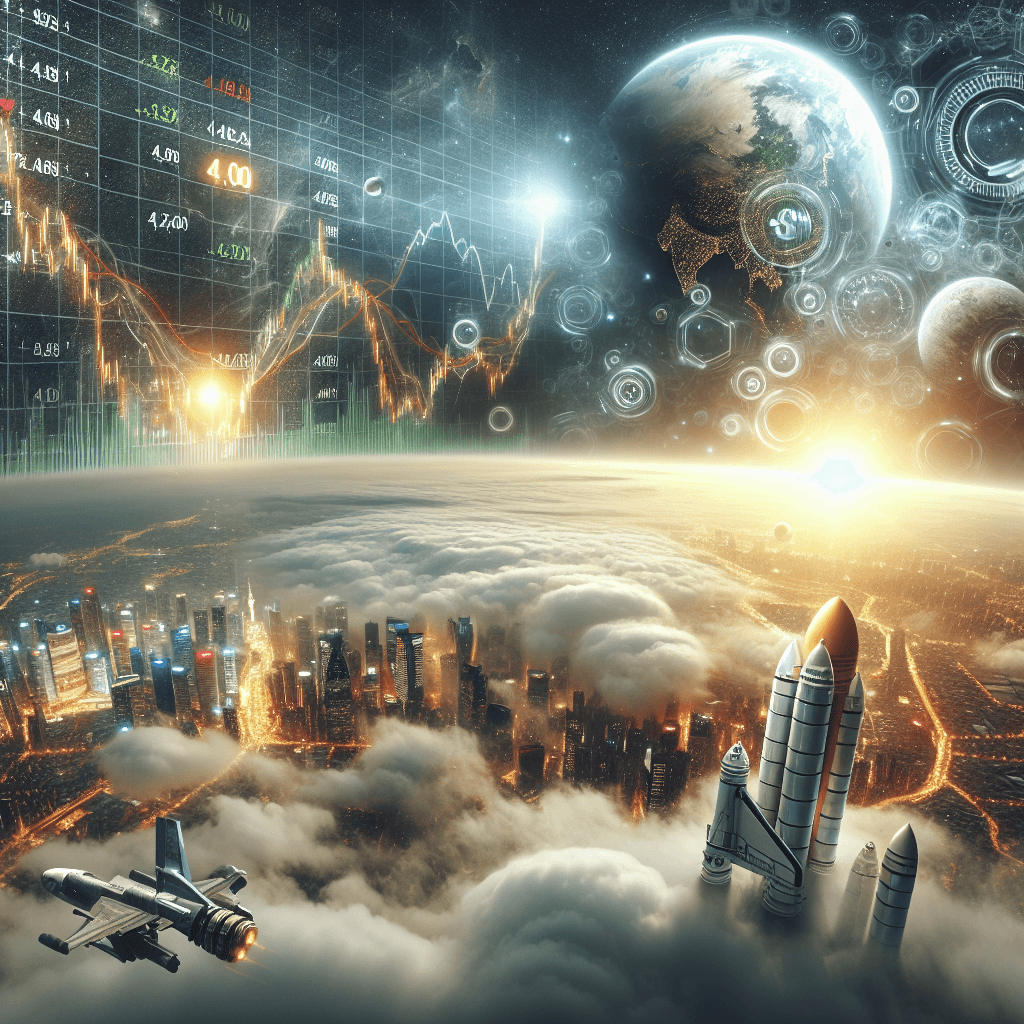 上海綜合指數飆升至4100點以上，航天產業經歷重大增長