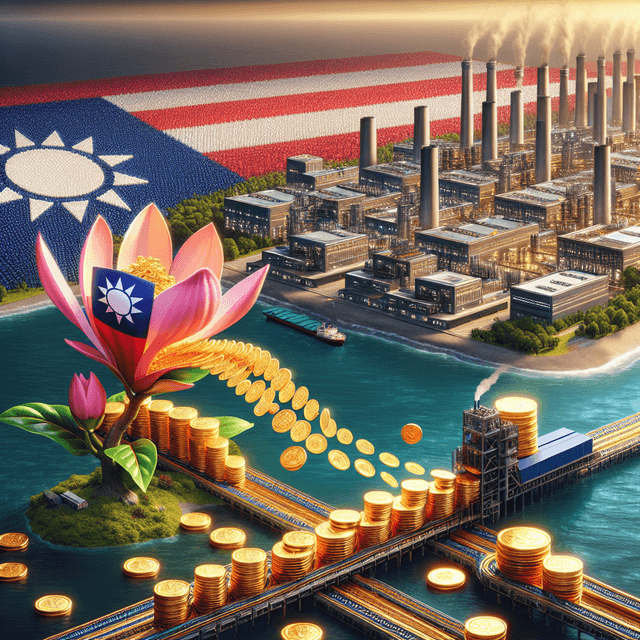 台灣承諾在美國半導體產業投資2,500億美元