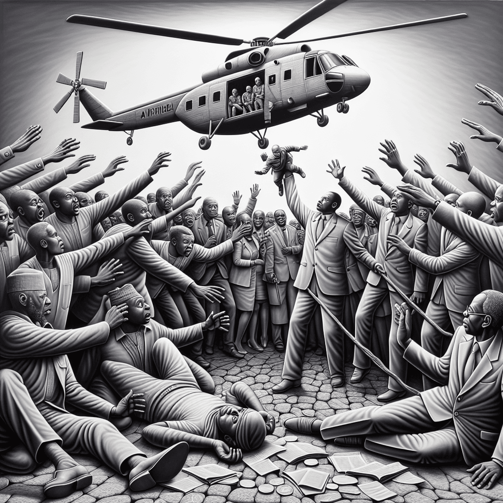 烏干達警方駁斥反對派領袖直升機綁架指控