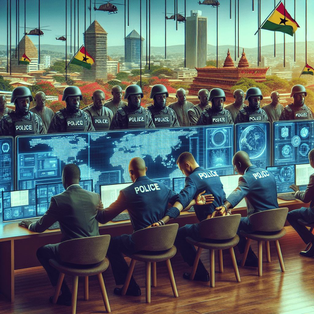 加納逮捕與網路犯罪計畫有關的尼日利亞人