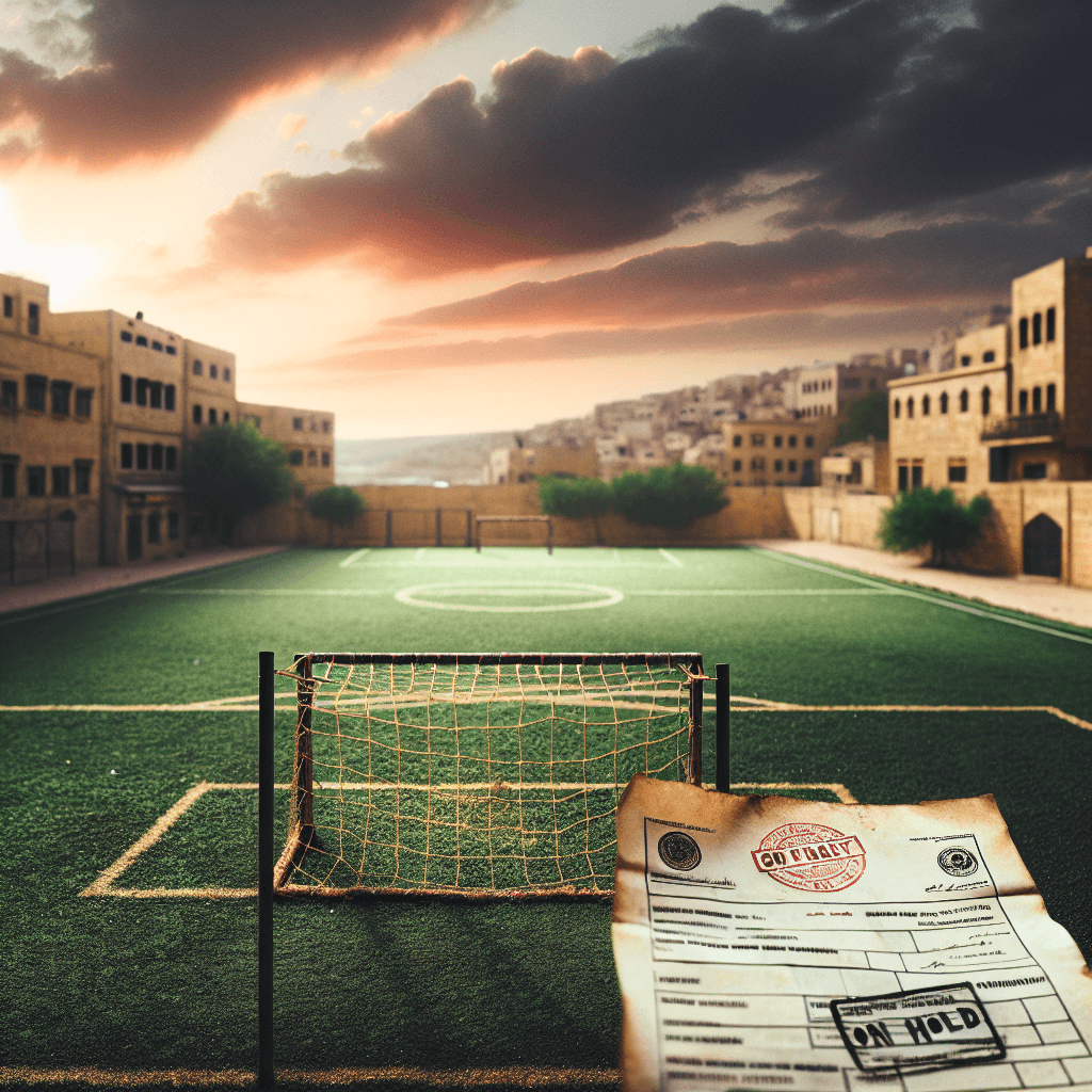 以色列延遲拆除巴勒斯坦兒童足球場