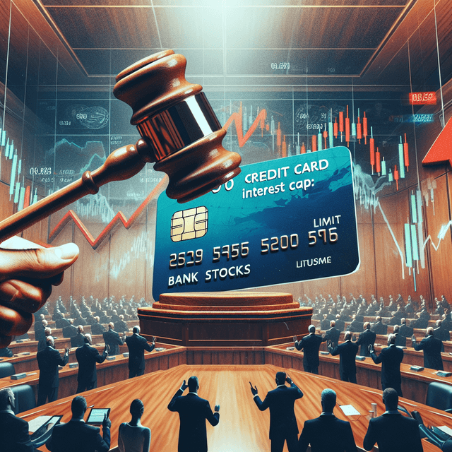 川普提議信用卡利率上限10％；銀行股飆升