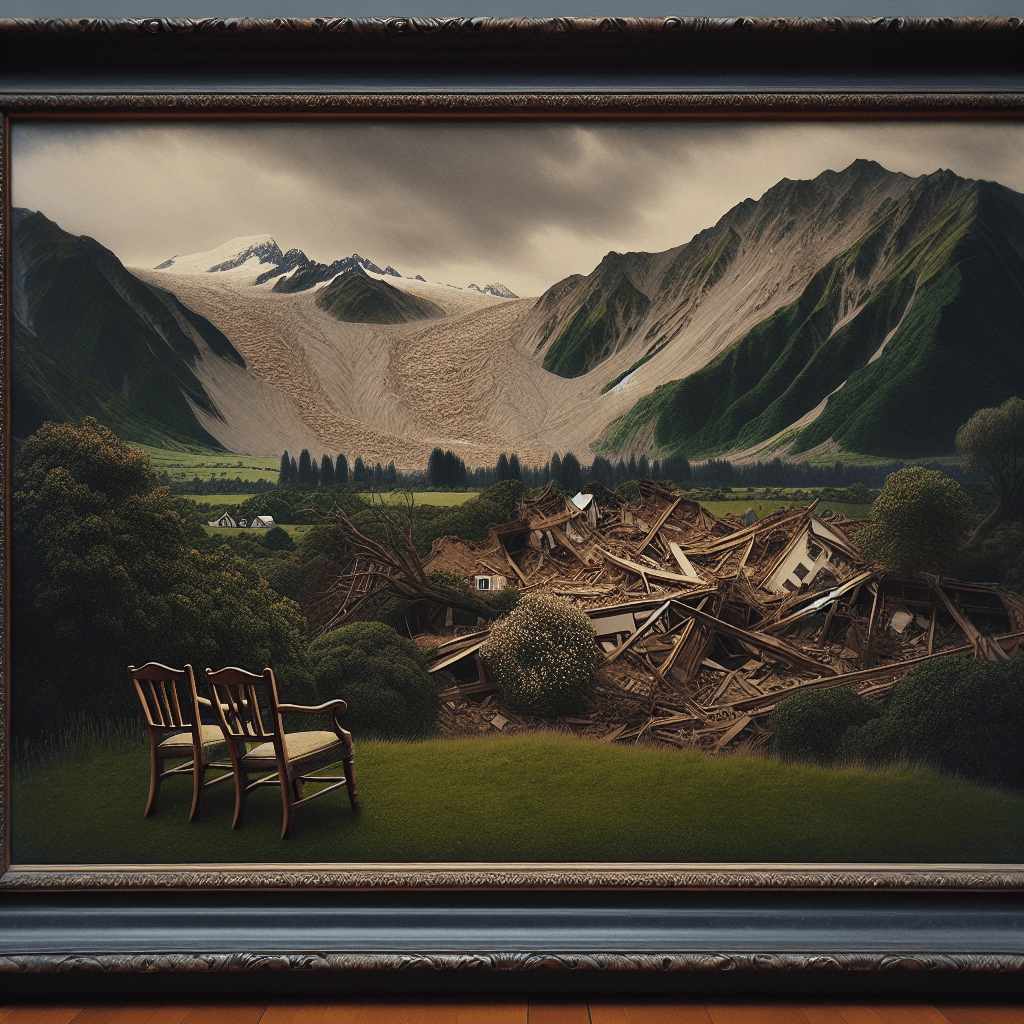 紐西蘭的山崩導致死亡與失踪人員