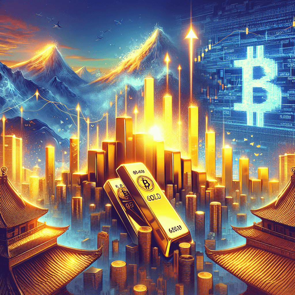 黃金突破5,000美元，比特幣在87,000美元徘徊，突顯經濟分歧