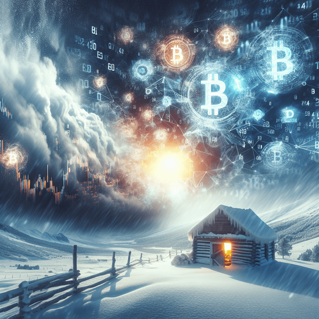 比特幣挖礦算力在美國風暴期間下降，市場未受影響