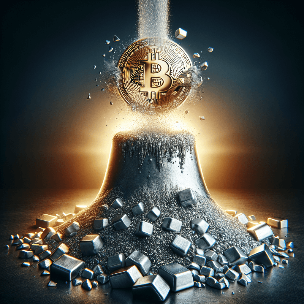 代幣化白銀引領意外的加密市場下滑，超越比特幣