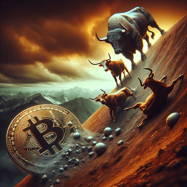 比特幣的看漲希望在持續的價格下滑中可能站不住腳