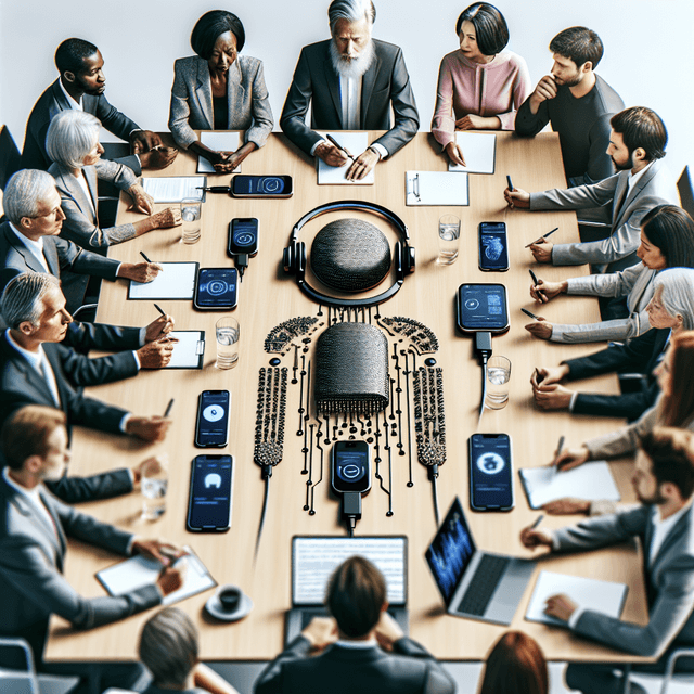 由 AI 驅動的筆記設備革新會議轉錄