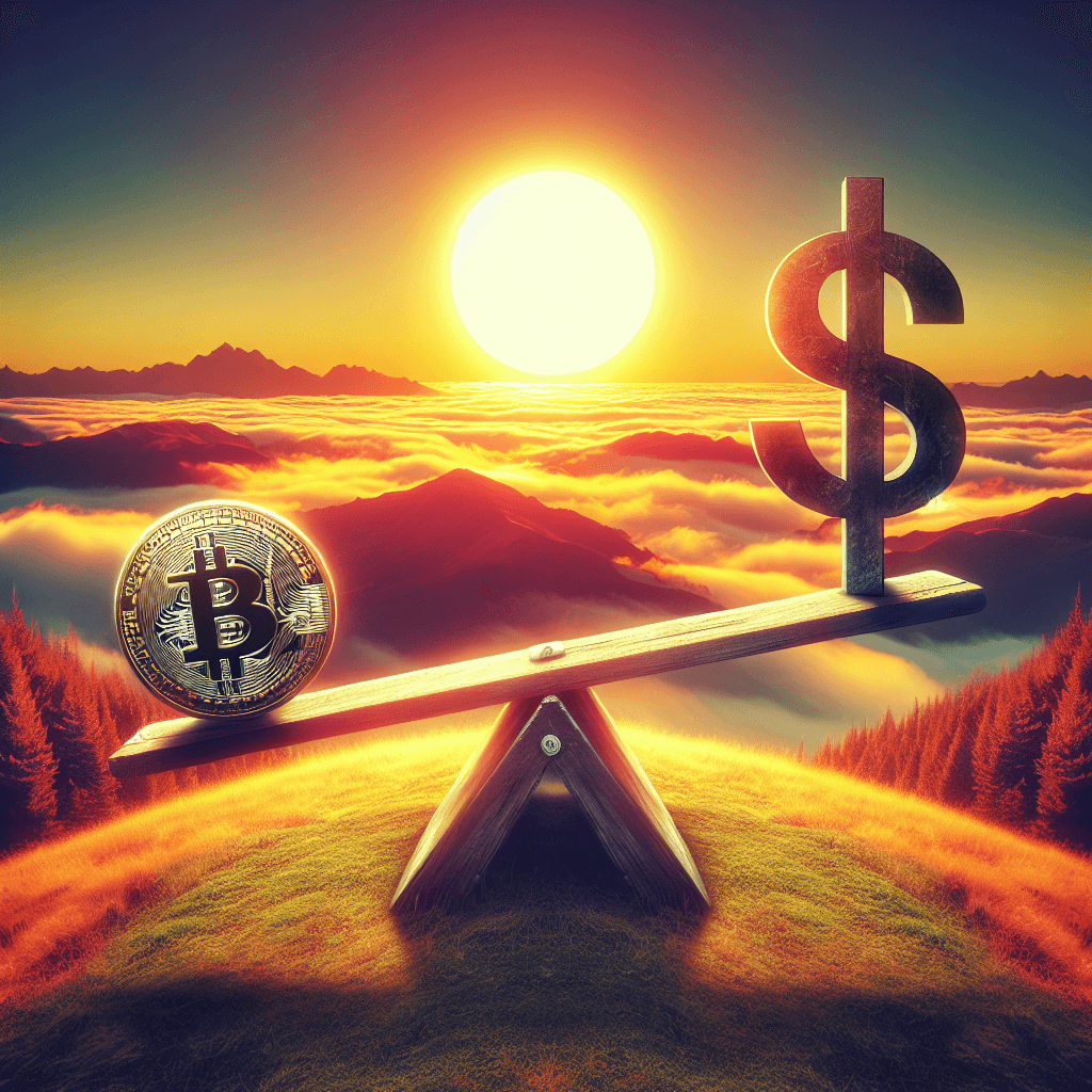 比特幣穩定於美元指數上升關注中