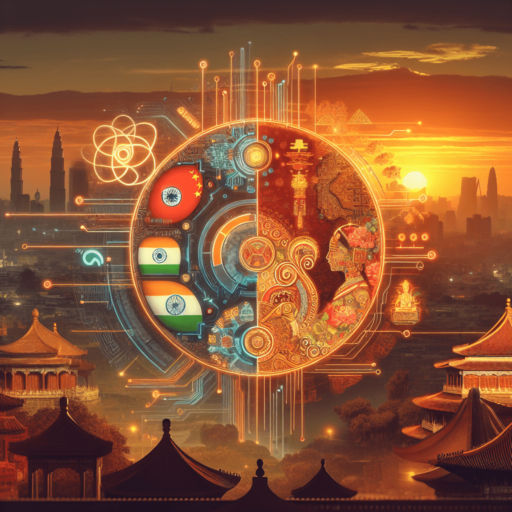 中國參加印度的人工智慧峰會，反映增強的外交關係