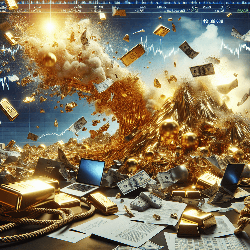 貴金屬暴跌：白銀下跌 15%，黃金下跌超過 3%