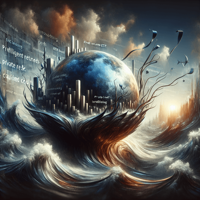 BondBloxx 在風險擔憂中押注私人信貸