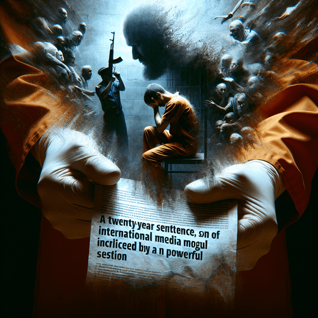 英國媒體大亨之子稱20年中國刑期為「死刑」