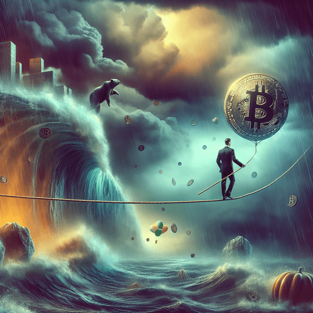 專家對比特幣在近期價格波動中的真正屈服表示懷疑