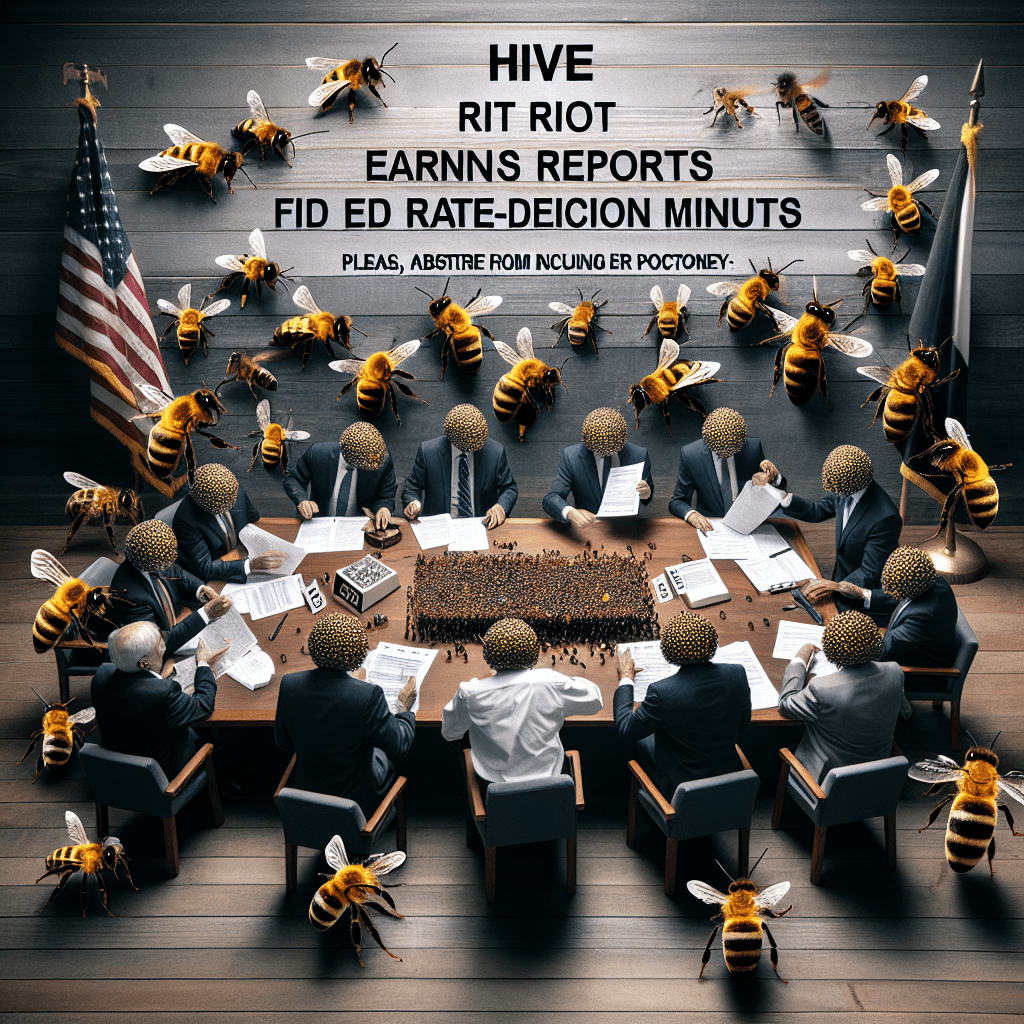 加密週預覽：Hive和Riot財報，聯準會決策及更多