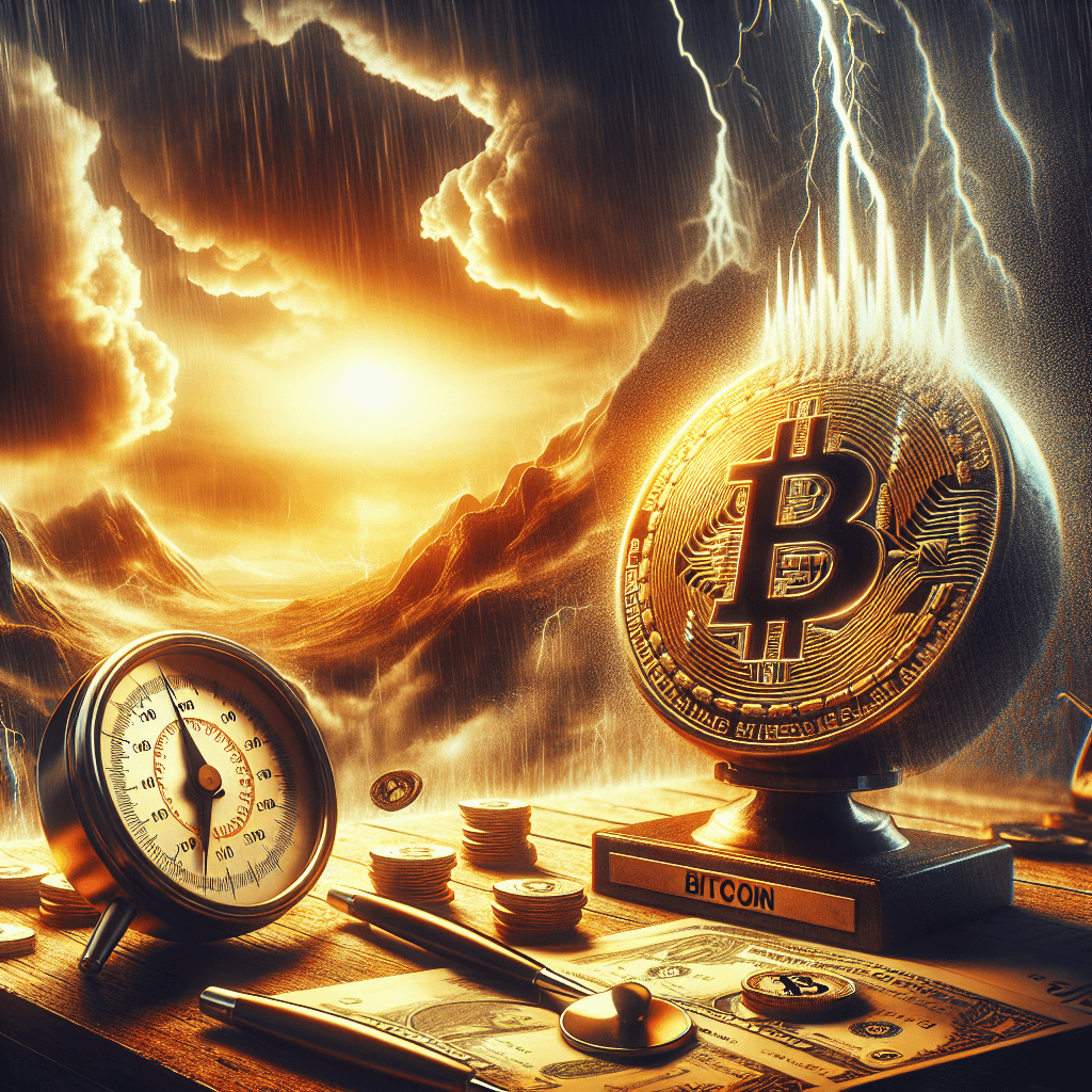 比特幣掙扎於動能獲取，儘管市場恐慌減少