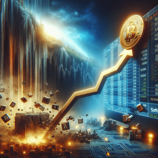 比特幣跌破 67,000 美元軟體股票下挫拖累