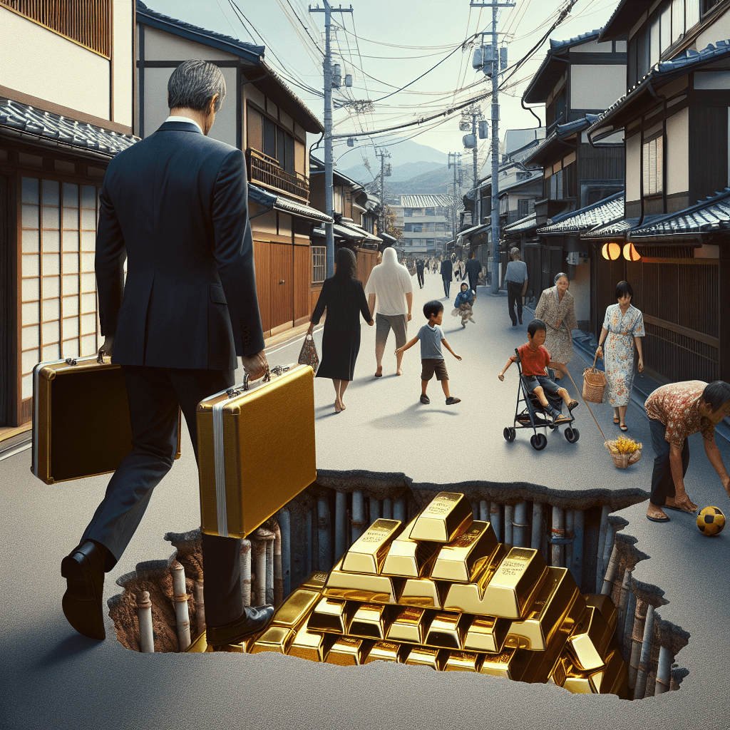 匿名捐贈者向日本城市提供價值 360 萬美元的黃金以修復水系統