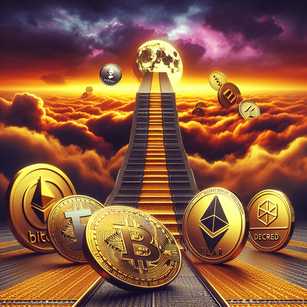 加密貨幣市場動態：比特幣、以太幣和 Solana 的下跌與 Decred 和 AI 代幣的增長