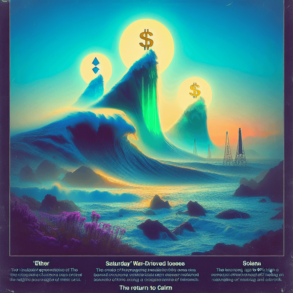 加密貨幣主要資產反彈，市場動盪後上升至10%