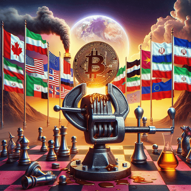 比特幣和加密貨幣在石油價格上升和美伊緊張局勢下面臨壓力