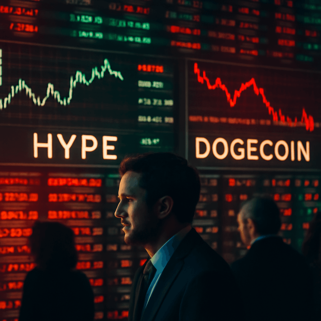 HYPE 暫時超越狗狗幣，隱私幣在美國攻擊伊朗後回落